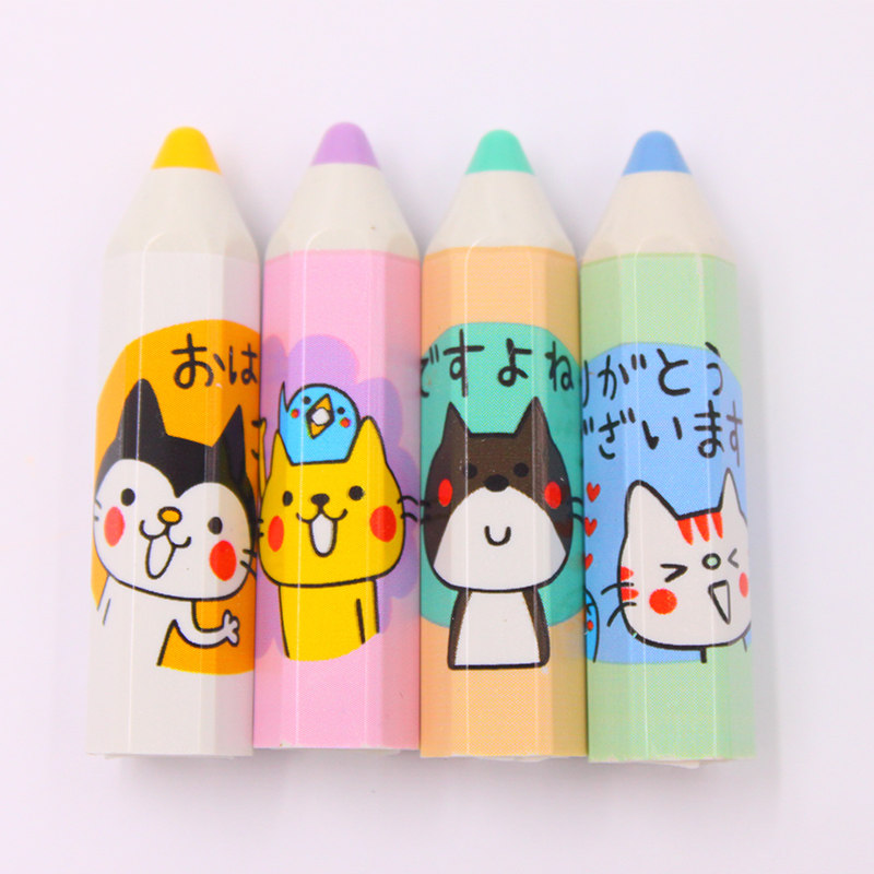 小学生可爱笔帽 卡通 铅笔帽 铅笔套 保护笔套 铅笔延长器 接笔器