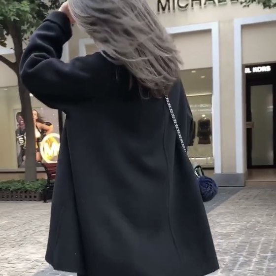 Red Tweed Coat Women's Autumn Winter 2020 New Small Loose Cape Type Woolen Coat Women's Short Thickened Red Tweed Coat Women's Autumn Winter 2020 New Small Loose Cape Type Woolen Coat Women's Short Thickened