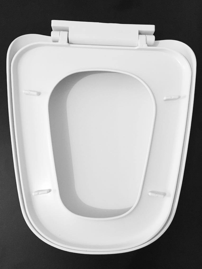 马桶盖桶盖盖板通用加厚坐便盖器缓降梯形包邮普通坐便盖板