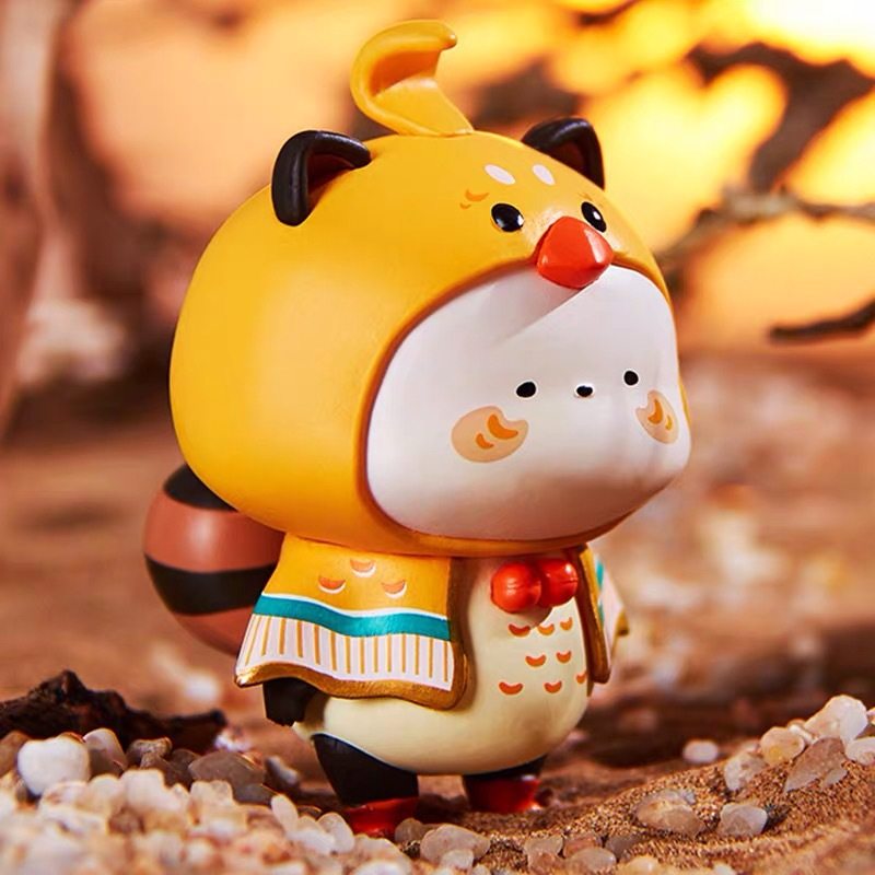 正品万萌森林动物主题系列盲盒可爱摆件潮玩潮玩盲盒