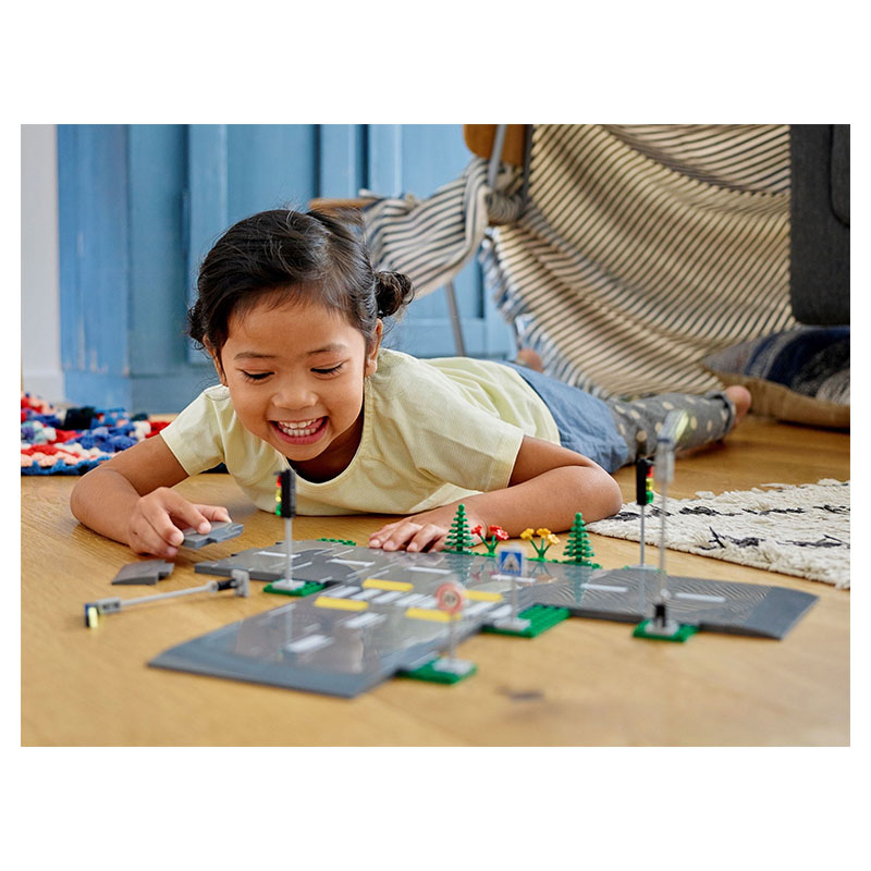 lego乐高60304城市系列 道路底板儿童男女孩拼装益智积木玩具礼物