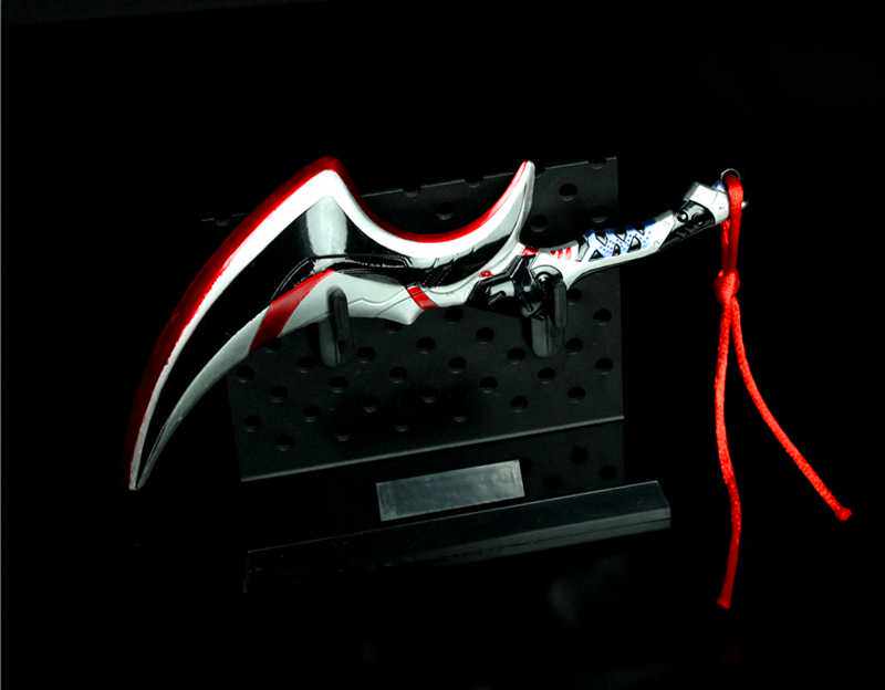 武器模型生死狙击近战兵器强袭弯刀双槽汉剑游戏