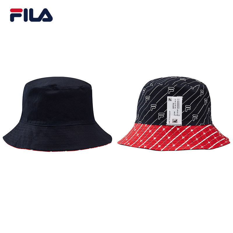 fila斐乐男女情侣渔夫2021秋季新款韩版百搭运动帽