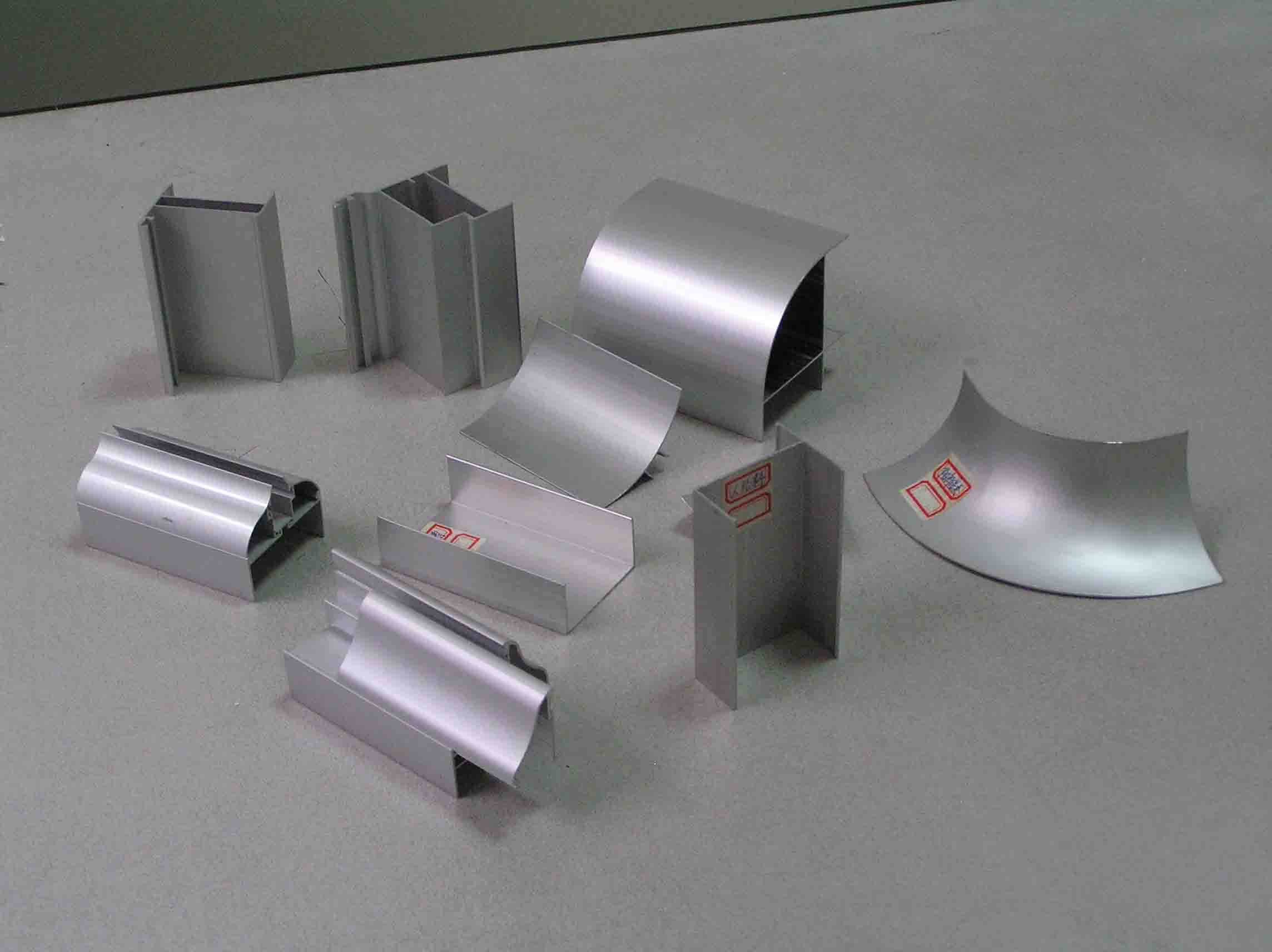 50内圆弧阴角净化房铝合金型材车间装饰压线条洁净室净化房铝材