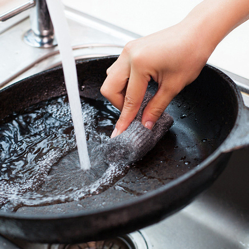 钢丝日本进口刷锅超细清洁百洁一次性洗锅钢丝球