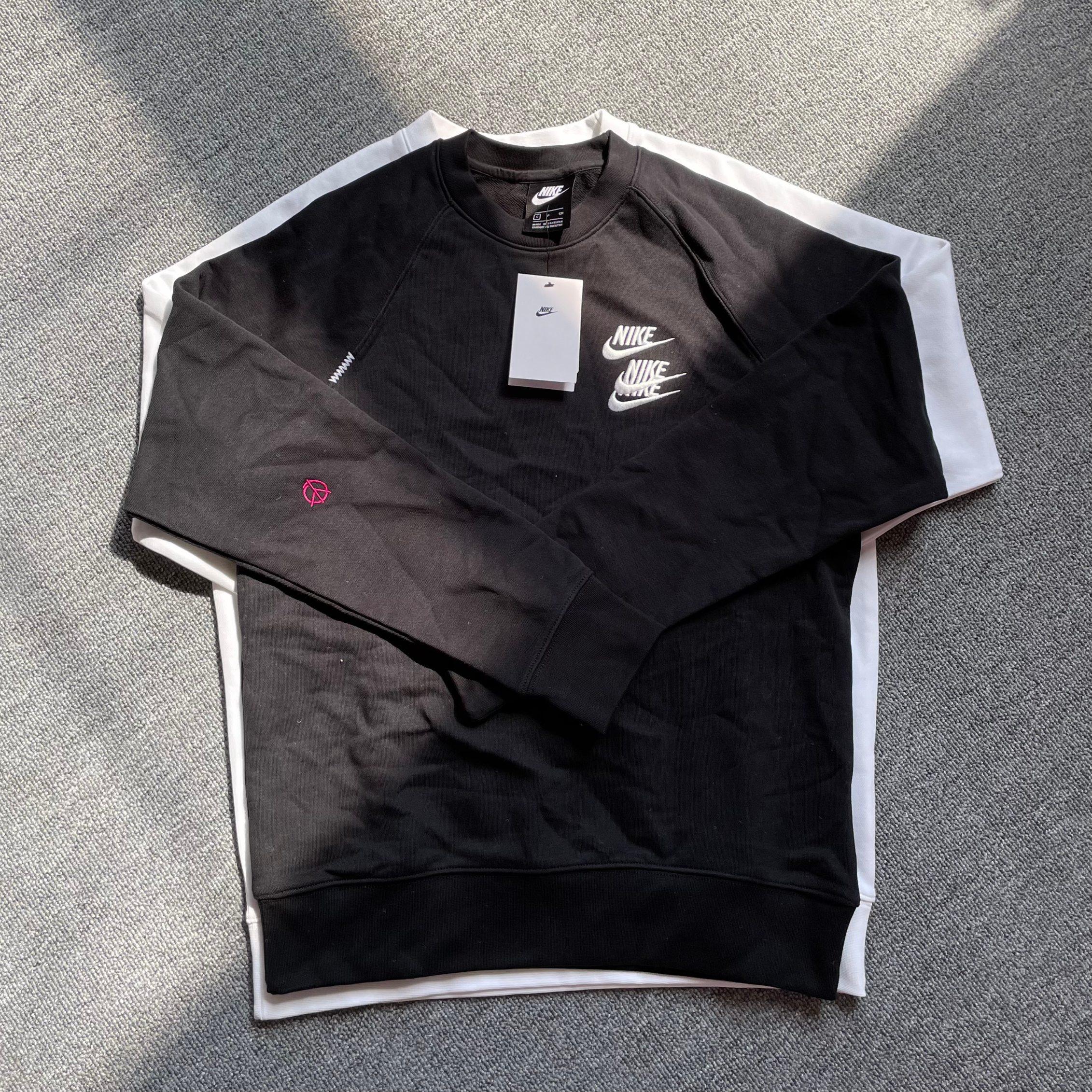 nike耐克worldtour男女春季新款三勾套头长袖运动运动卫衣