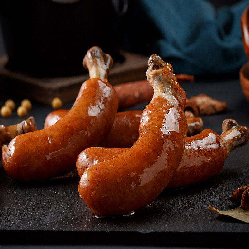 香肠日式骨付骨头付骨烟熏冷冻日本料理半成品食材香肠