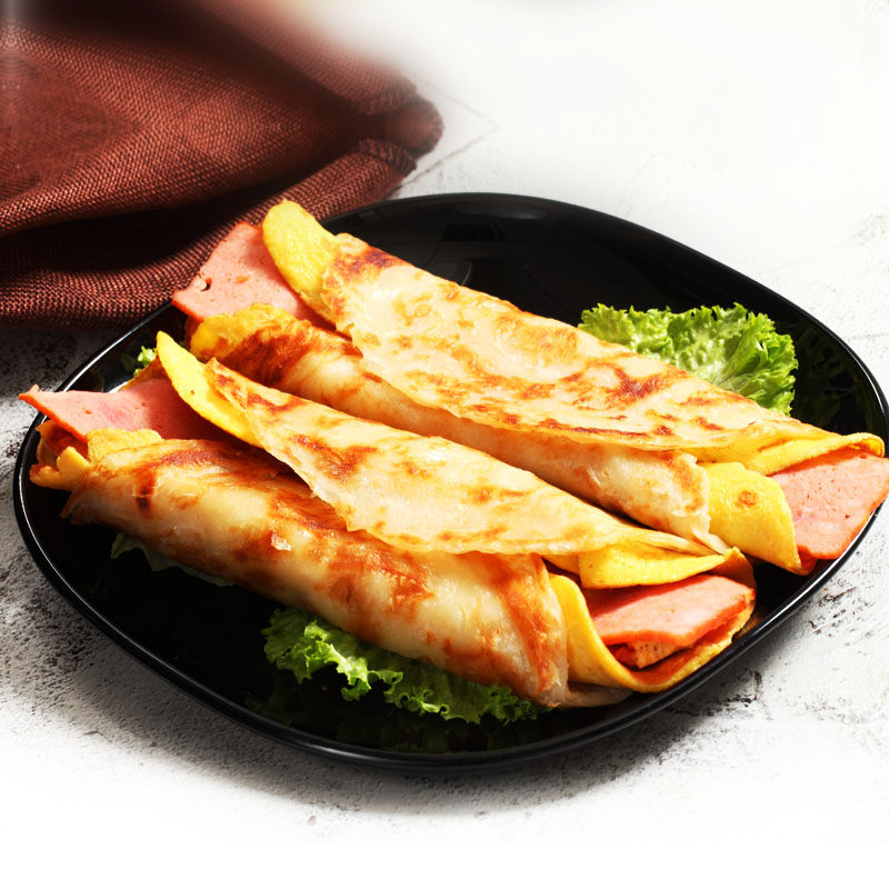 希波培根鸡蛋卷饼微波冷冻速食半成品早餐手抓手抓饼