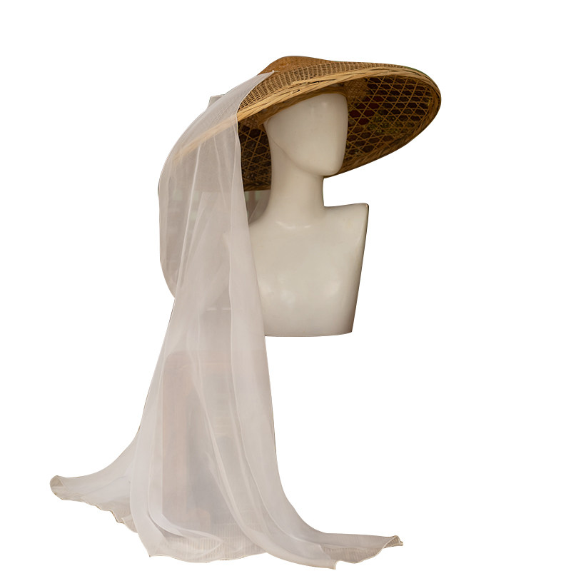 正版喵屋小铺天官赐福动画白衣谢怜斗笠古风cosplay配件