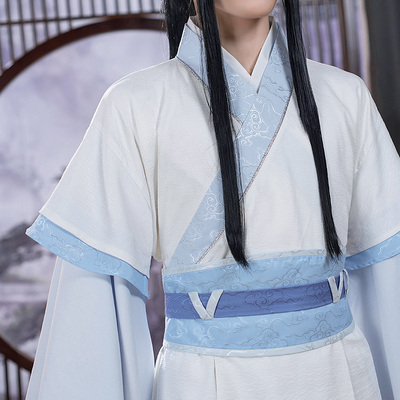 正版魔道祖师喵屋小铺动漫蓝思追蓝景仪周边服女古装cosplay男装