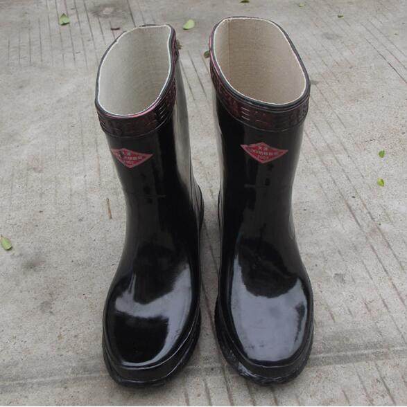 雨鞋绝缘电工天津踏雪20kv30kv胶鞋防护鞋