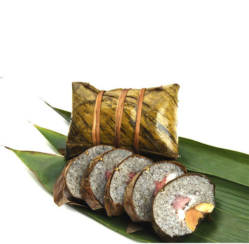 贵州特产贞丰四娘粽粑200g粽子端午草灰蛋黄粽子