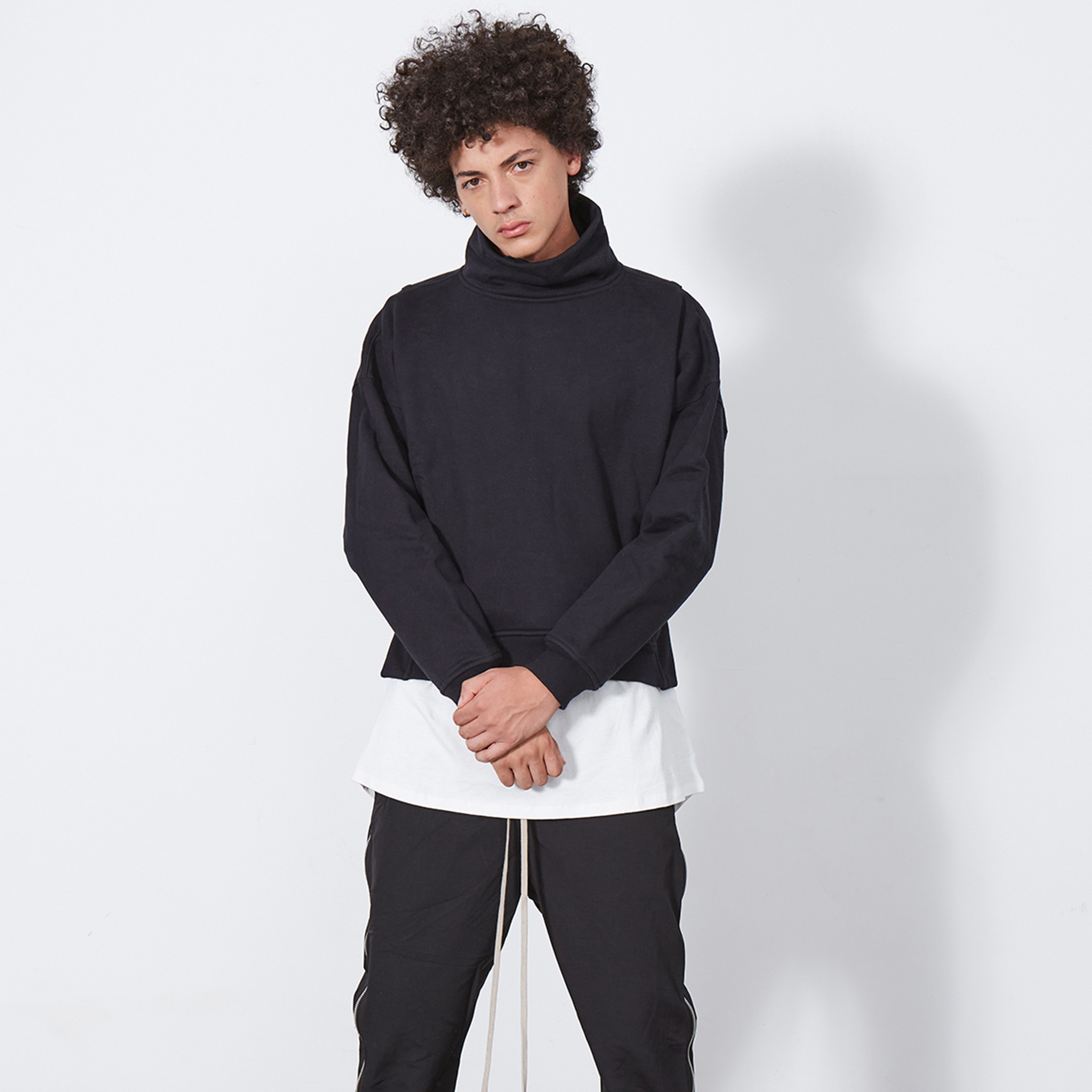 sytmfog4th第四季fearofgod风格下摆摆开卫衣