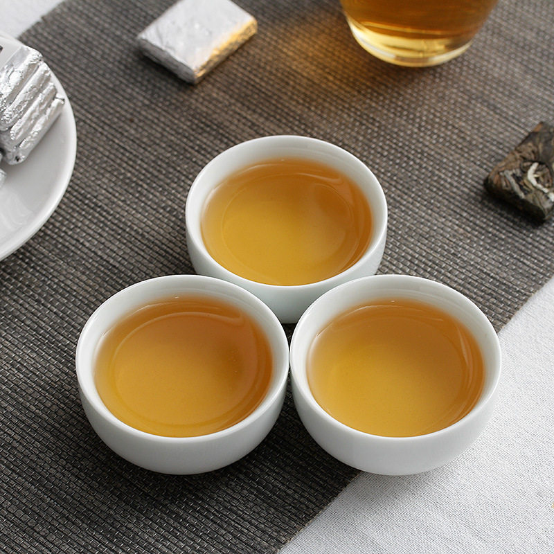 小方云南普洱茶老树白茶方块散装500克普洱