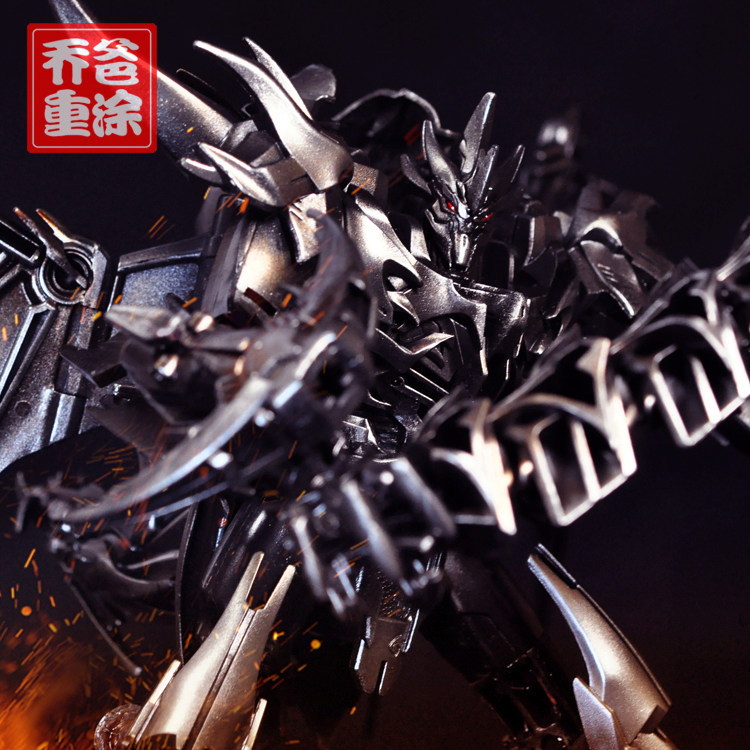 乔爸重涂 变形金刚5电影 tfp领袖之证 冲云霄 三头龙 巨狰狞 上色