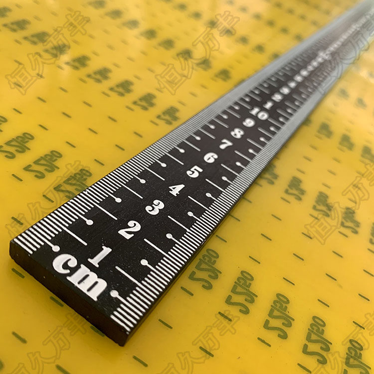 三十厘米铜镇尺铜尺子复古加厚镇纸书法尺中国风30x5直销恒久万丰