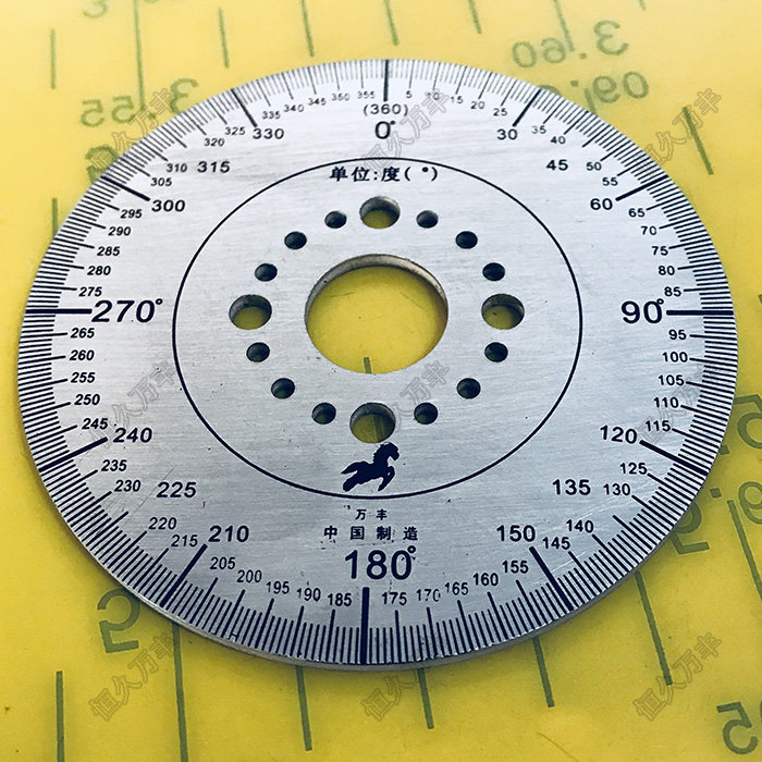 刻度精密测量工具机械配件360度量角器70x14x2a040直销其它测量工具