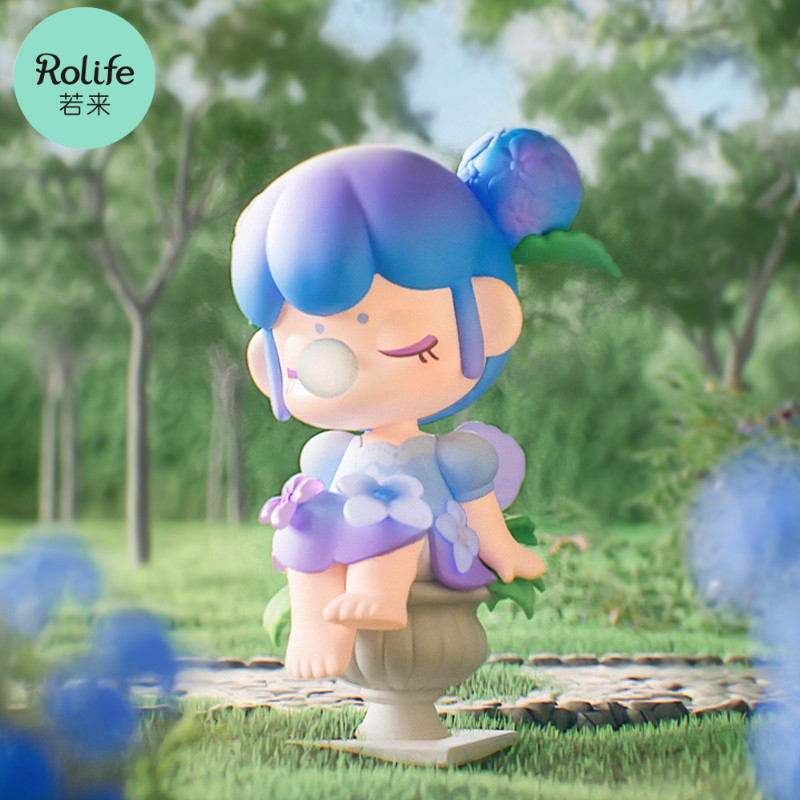 正版rolife若来囡茜秘密花园系列盲盒nanci2022网红手办潮玩盲盒