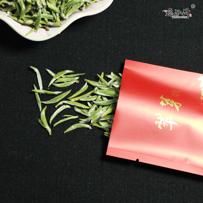金山翠芽礼盒盒装太湖翠竹2021新茶明特级雀舌类其它绿茶