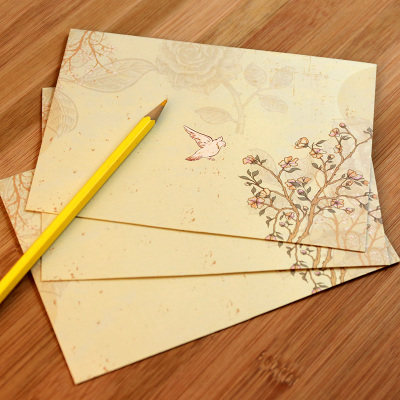 信封25元包邮中国国风传统文艺古典复古牛皮纸信封