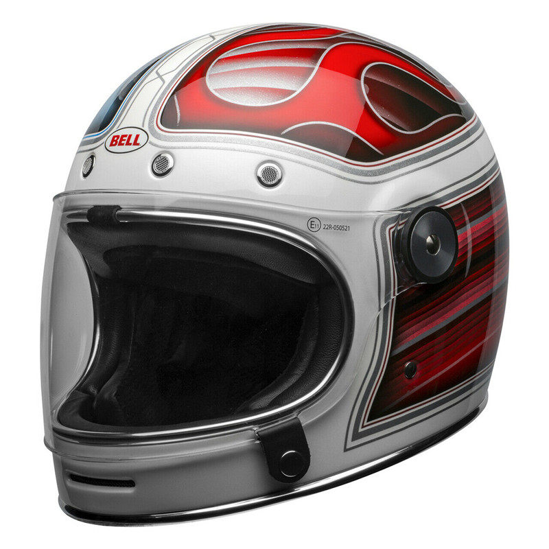 美国正品现货bellbullitt男女复古哈雷摩托车头盔安全碳纤维全盔