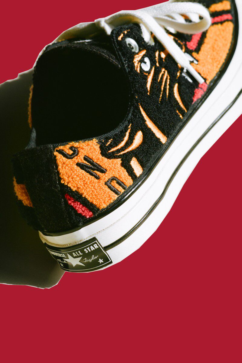 小景匡威undftdconversechuck1970s刺绣虎头162981c帆布鞋