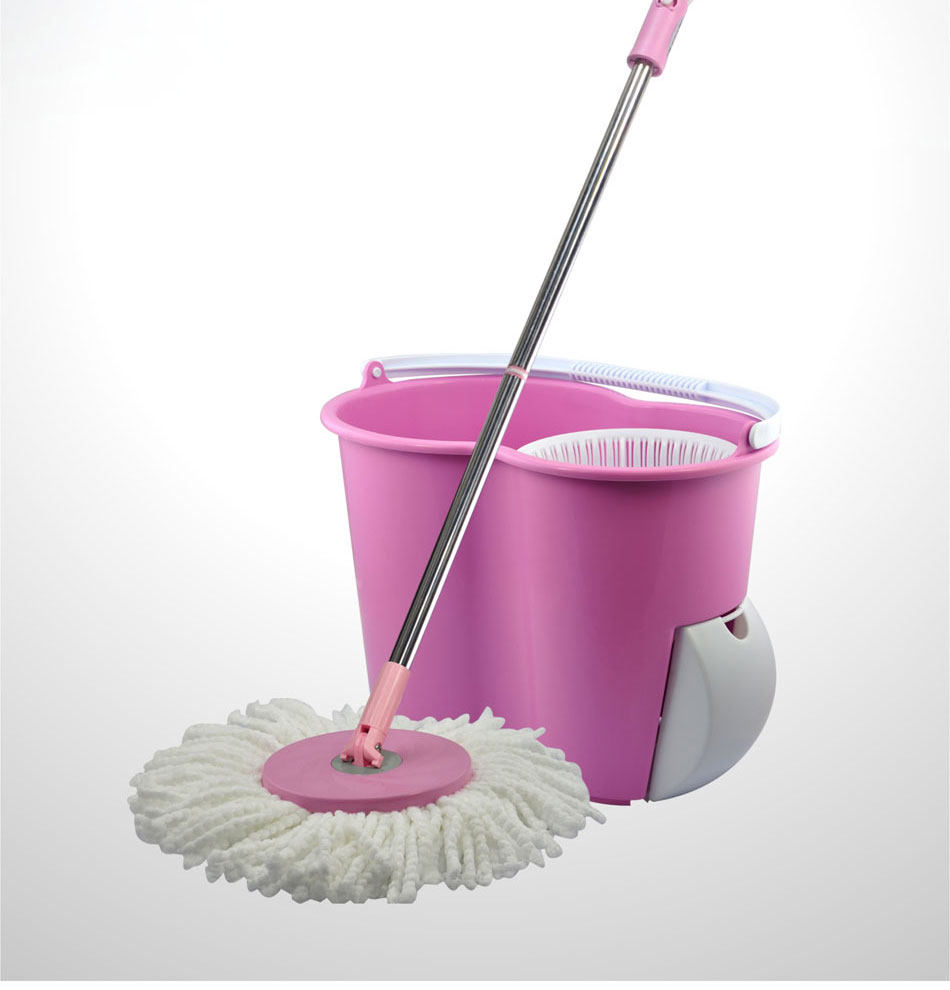 拖把新一代家用拖布旋转桶拖布头甩干通用免手旋转拖把