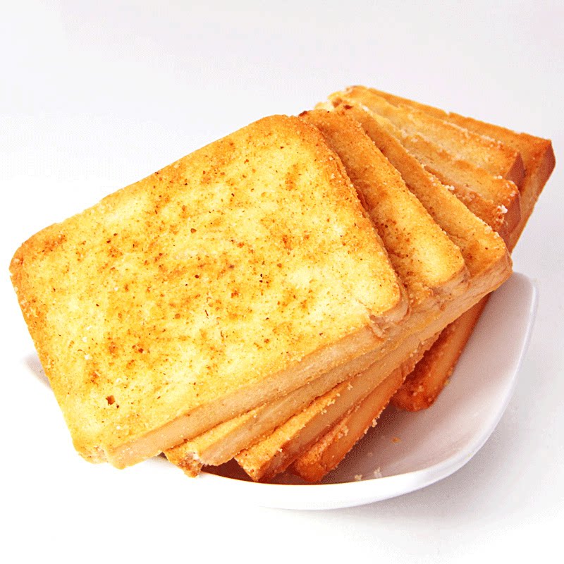 绥德汉 馍片烤馍片整箱2000g饼干散装批发烤香馍片