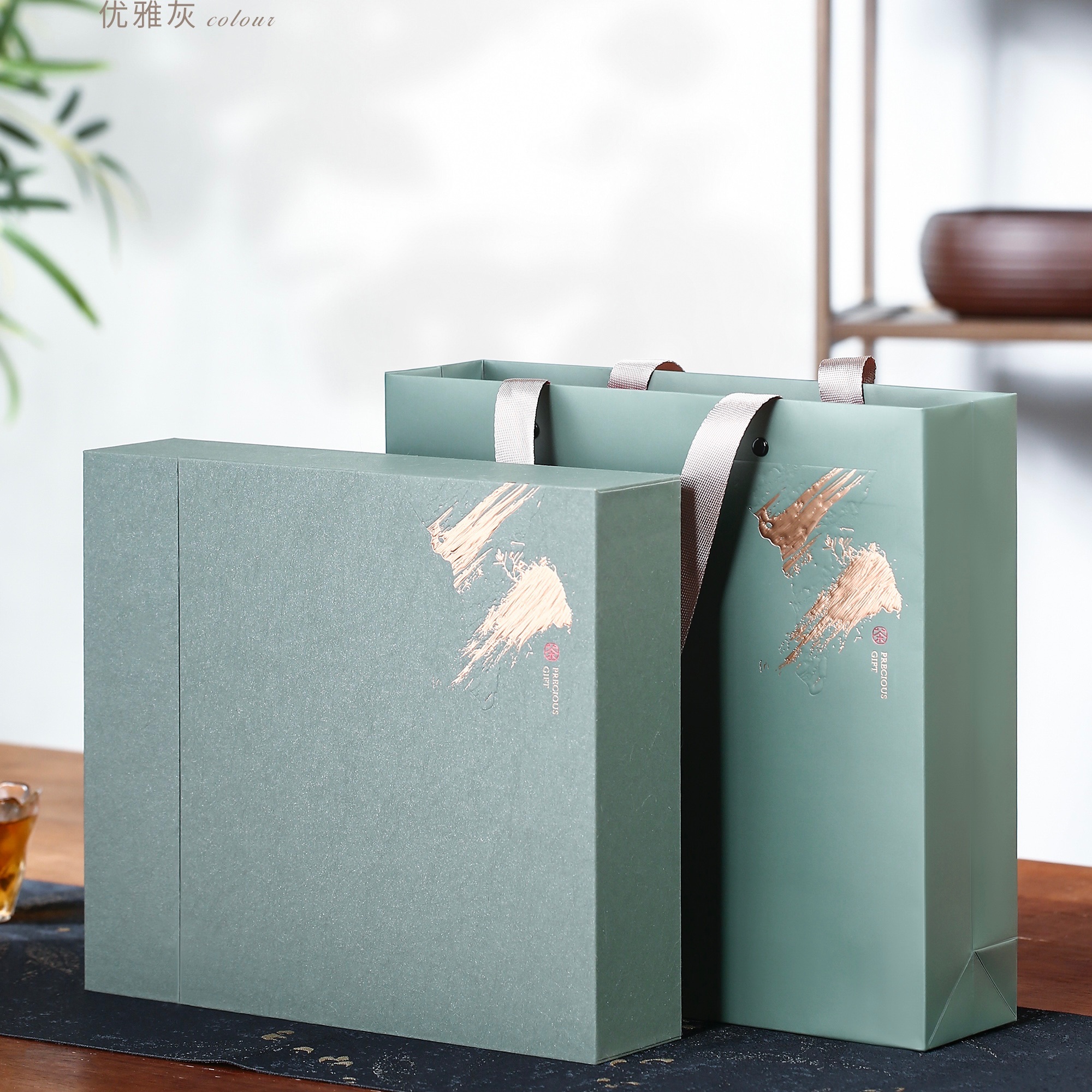 茶叶357克单饼空包装盒古树普洱茶生茶礼品通用云南茶叶包装