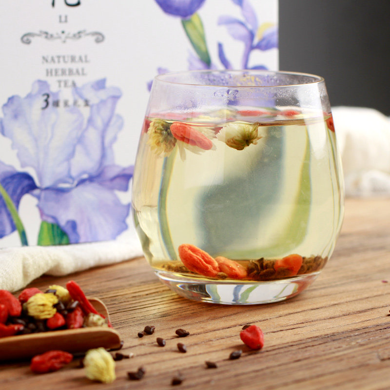 杞菊决明子胎菊菊花茶枸杞茶决明子茶花茶花草茶礼盒三罐装