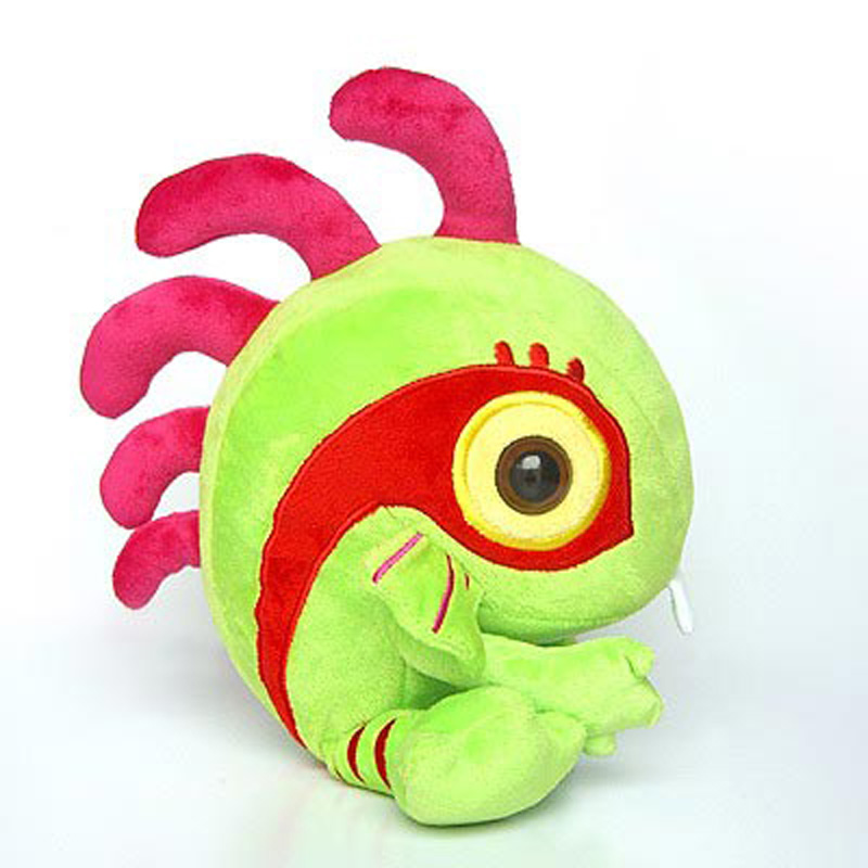 包邮魔兽wow游戏周边超萌可爱蓝色鱼人宝宝游戏实物周边