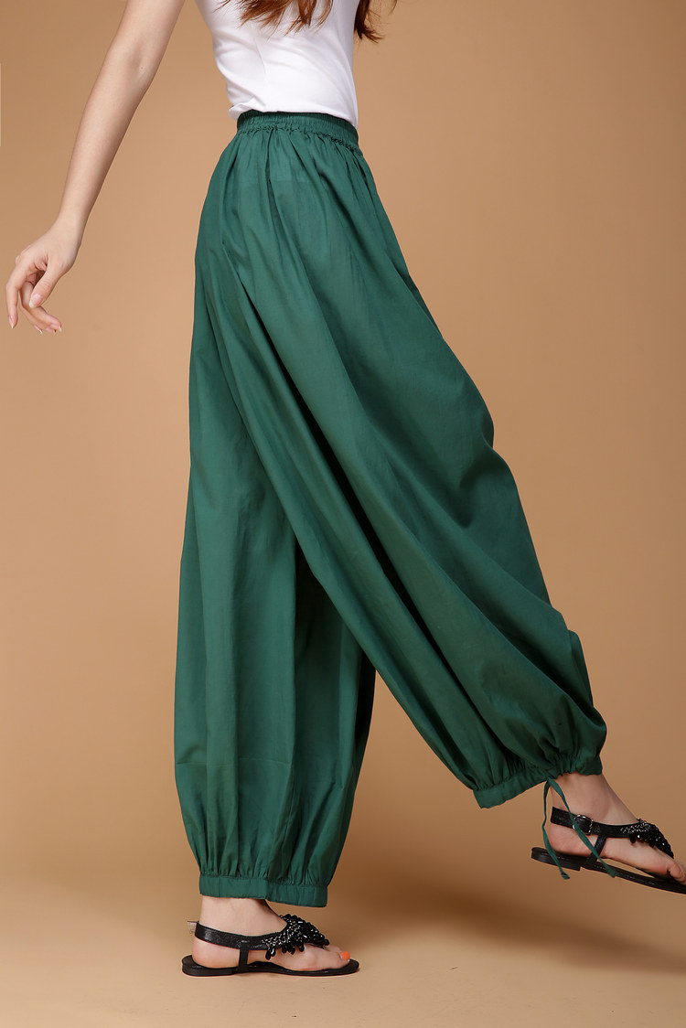 清仓天天特价印度尼泊尔大裆宽松瑜伽褶皱灯笼裤休闲裤