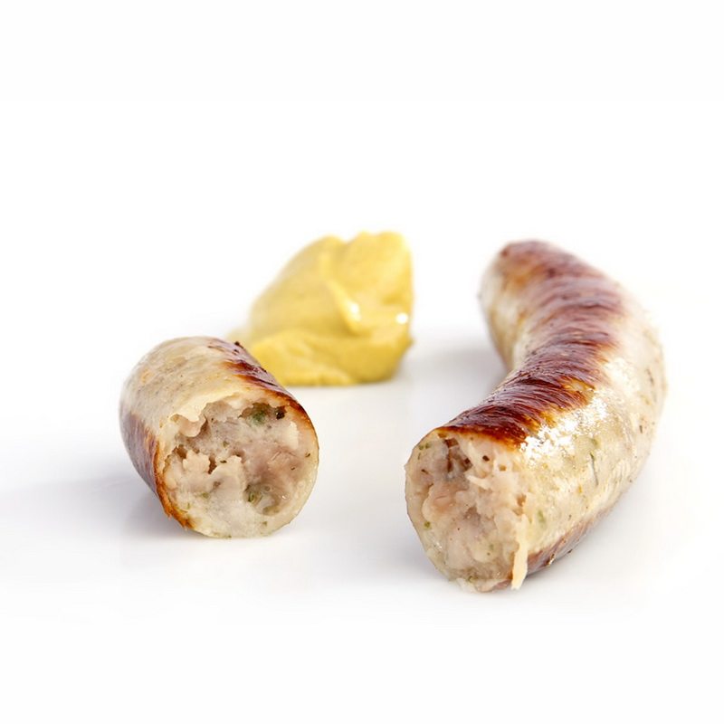 德式纽伦堡烤肠250g百万富翁西餐德国香肠看球夜宵配啤酒肉肠