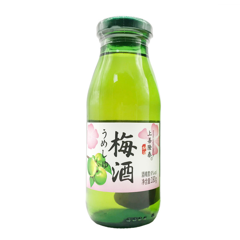 名果青梅日式梅子日本料理果酒180g12支梅酒