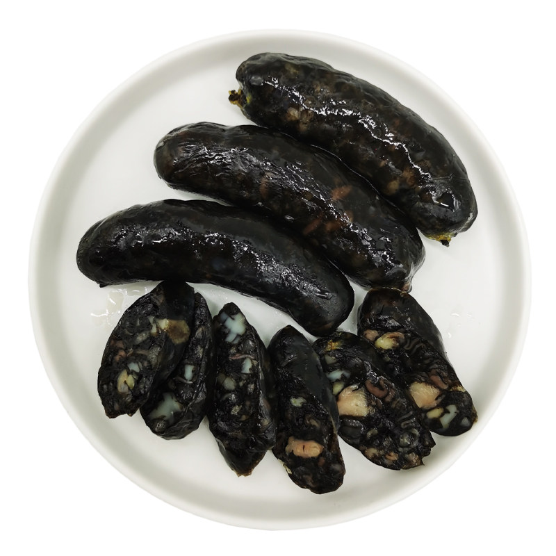 墨鱼500g黑色墨斗鱼香肠正宗台湾烧烤热狗烤肠香肠