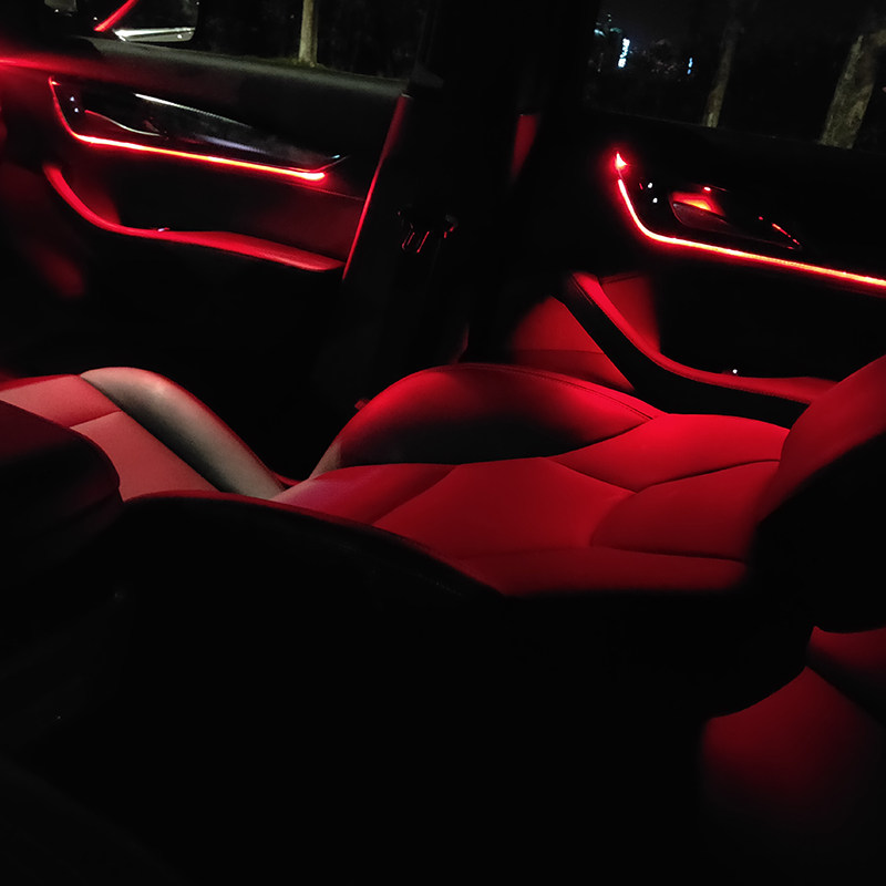 内饰适用凯迪拉克ct5车内气氛ct5改装氛围发光汽车氛围灯