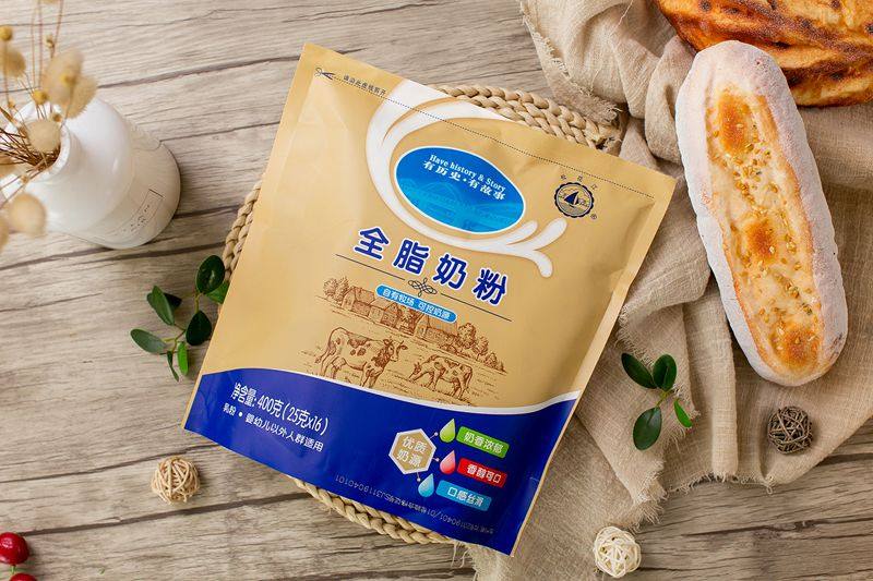奶粉东北哈尔滨松花江全脂独立包装400克成人饮品全家营养奶粉