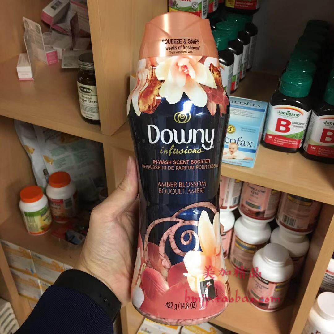 加拿大 downy衣物柔顺水晶洗衣香片 420克 八种香型选择