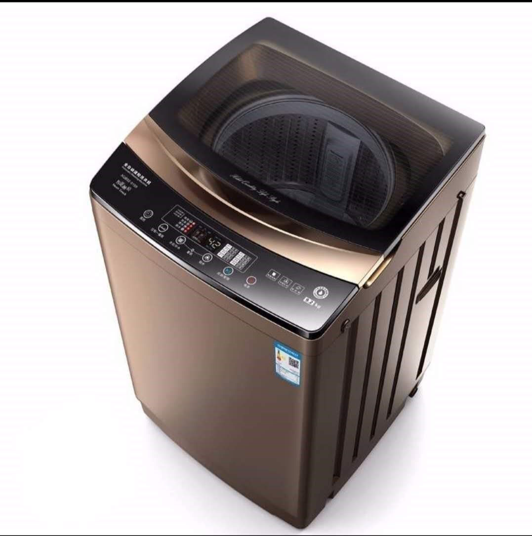 申花全自动洗衣机12kg家用智能静音一键洗脱家居智能设备