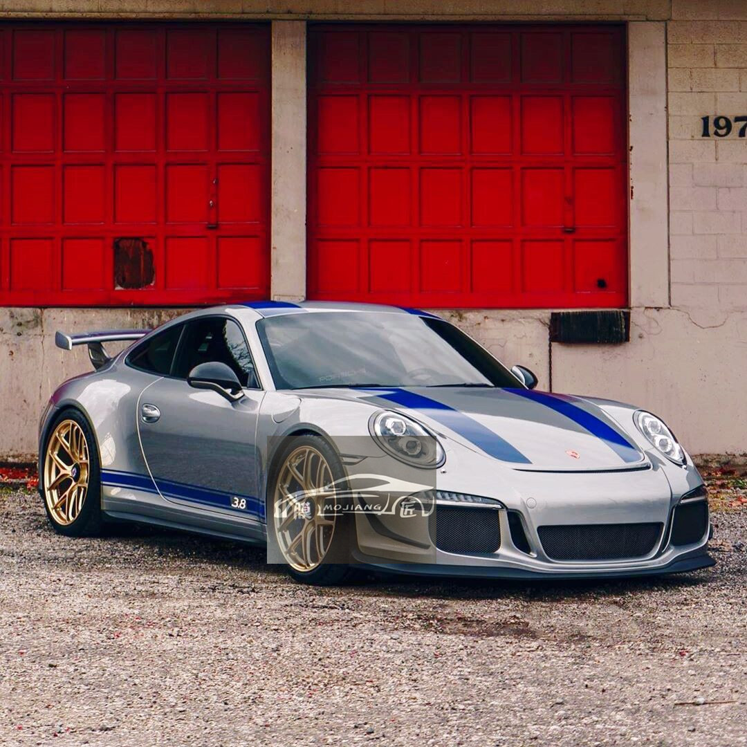 车贴适用保时捷新款911carrera拉花911gt3卡曼博斯斯特汽车装饰贴
