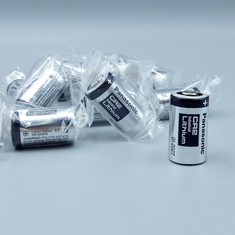 松下cr2锂电池3v测距仪碟刹cr15h270拍立得照相机mini2普通干电池