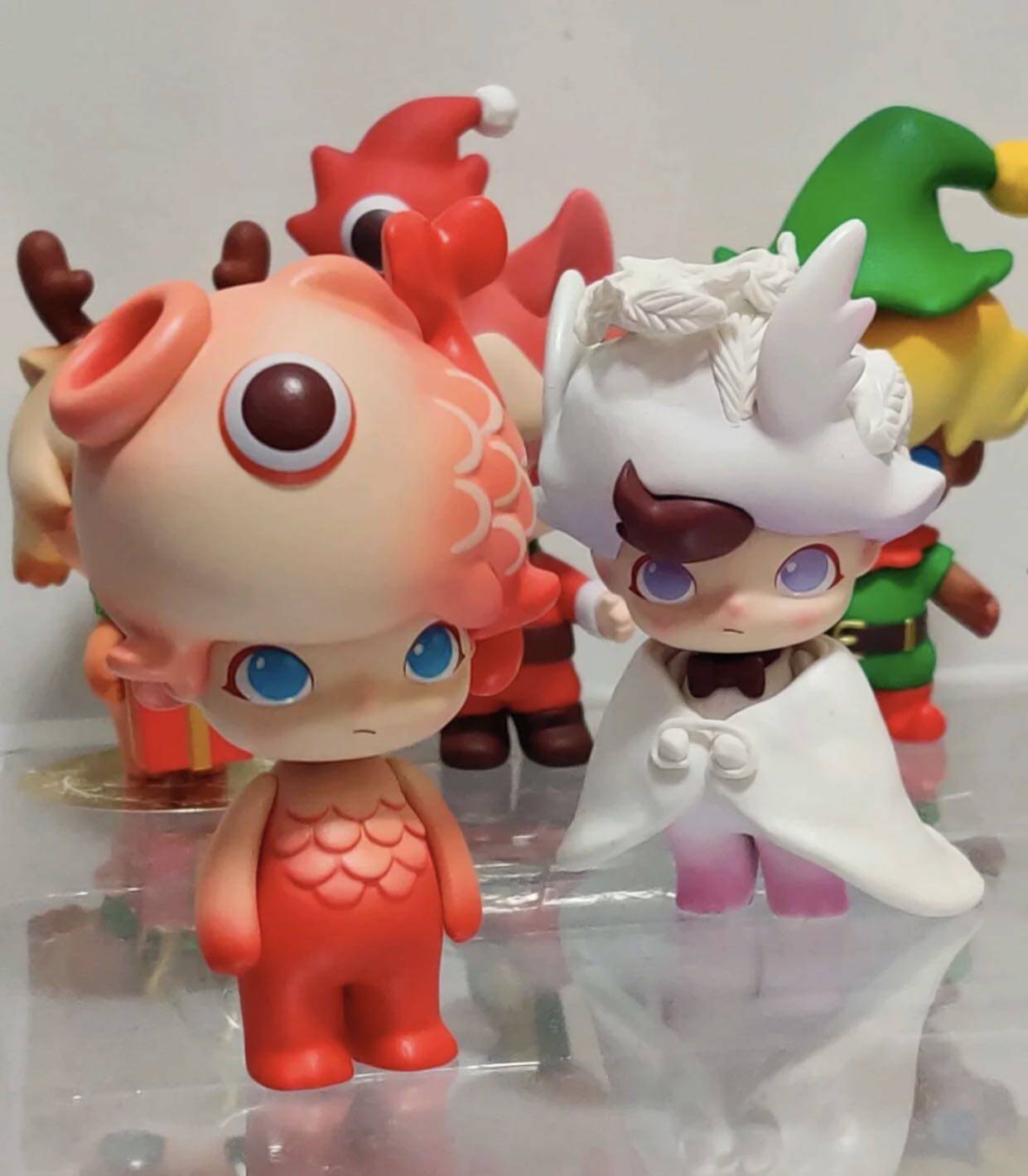 popmart泡泡玛特dimoo迷途动物系列锦鲤隐藏确认潮玩盲盒