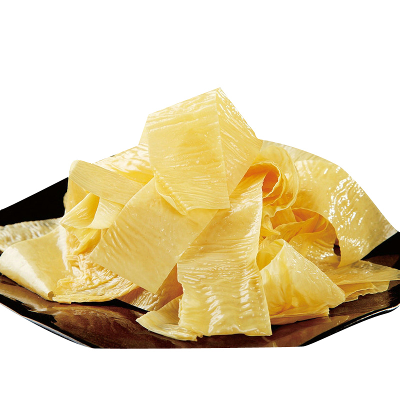 头层火锅油豆皮王食材配菜手工豆浆皮腐竹豆腐皮豆油皮干货500g