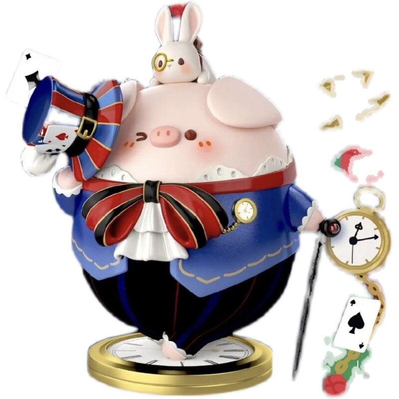 包邮pikopig屁可茶话会疯帽大娃手办限量盲盒周边潮玩盲盒