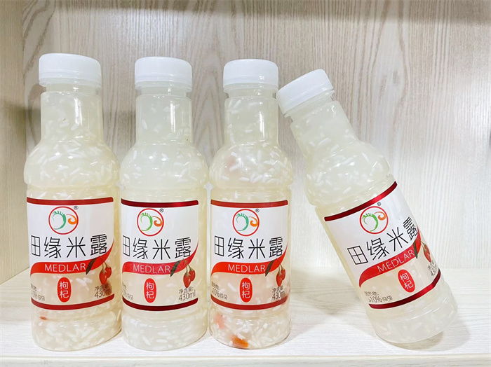 醪糟米露饮品田缘米露蜂蜜米露枸杞米露430ml15瓶