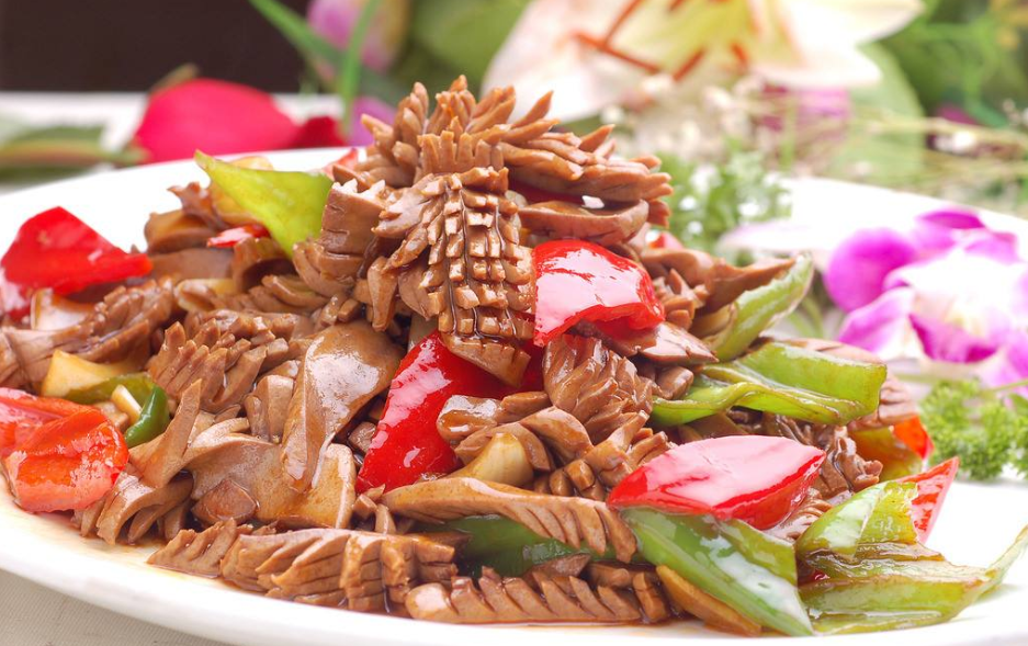 猪腰酒店特色方便快捷食材爽脆腰花花生切花腌制其它