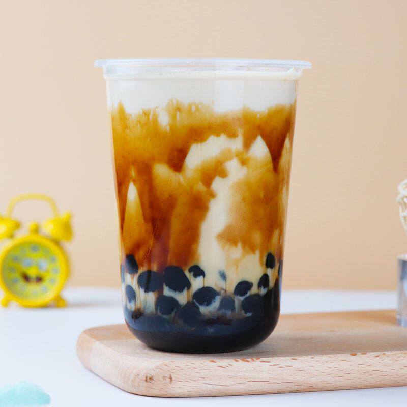 焦糖专用茶店奶茶珍珠脏脏鹿角巷免煮商用糖浆珍珠奶茶粉