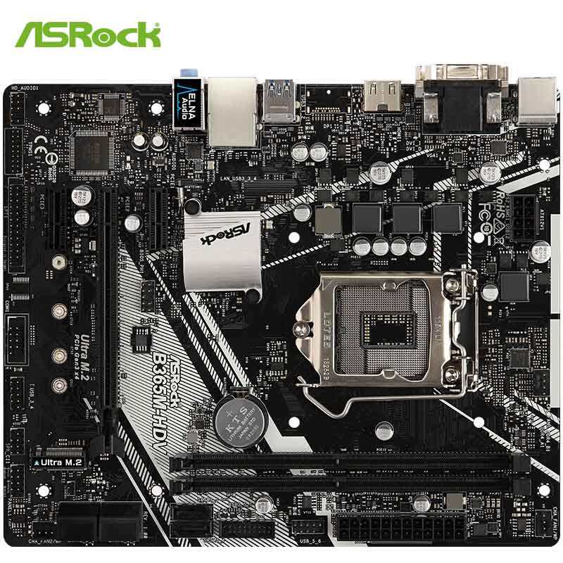 昂达b365cd4 b360全固版主板ddr4内存intel b365m 7/8/9代cpu m.