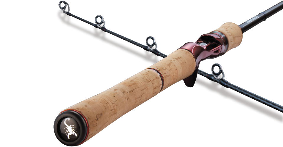 19款shimano禧玛诺红蝎scorpion路亚进口碳素一节半式八工竿