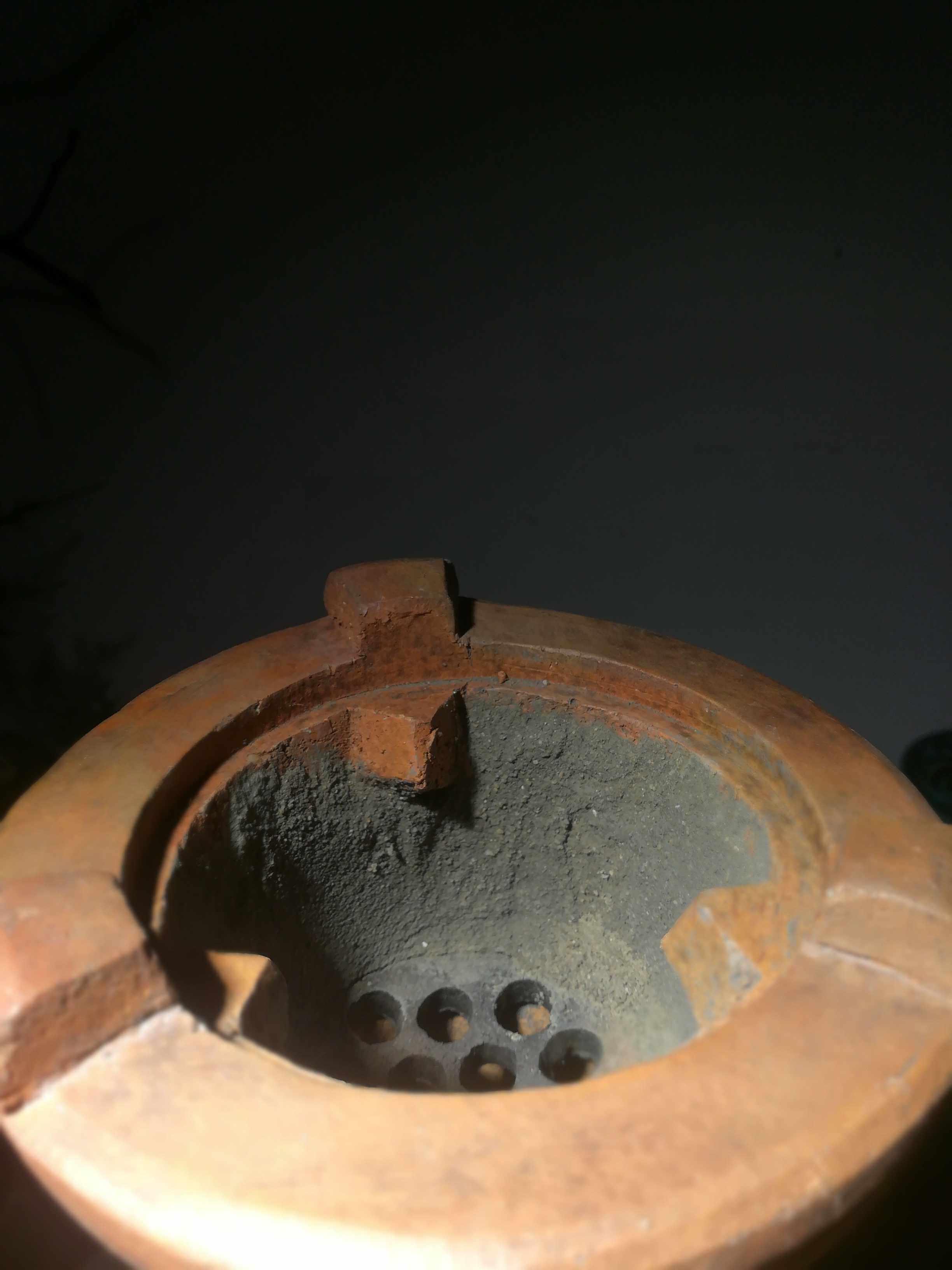 潮汕红泥炉子火炉手工风炉老式烧炭炭炉茶炉茶道